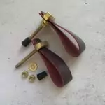 The Purple Leather Brass Disc