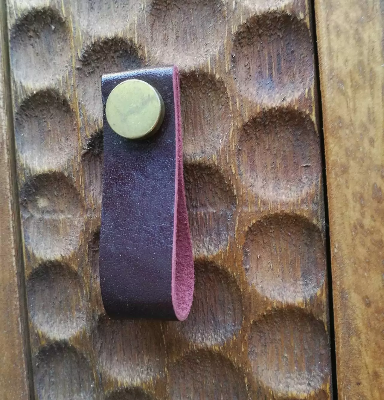 The Purple Leather Brass Disc