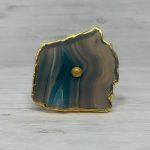 The Teal Agate Stone