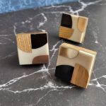 The Artists Deco Bloc Knob Geometric Cabinet Hardware