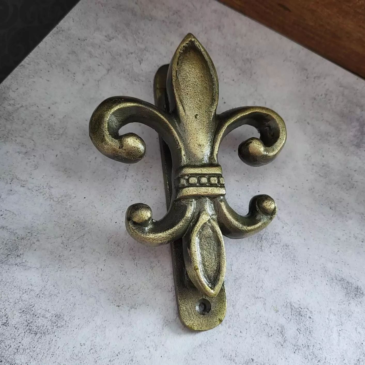 The Bronze Fleur De Lis Knocker