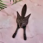 The Bronze Fox Head Knocker