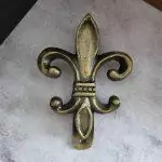 The Bronze Fleur De Lis Knocker