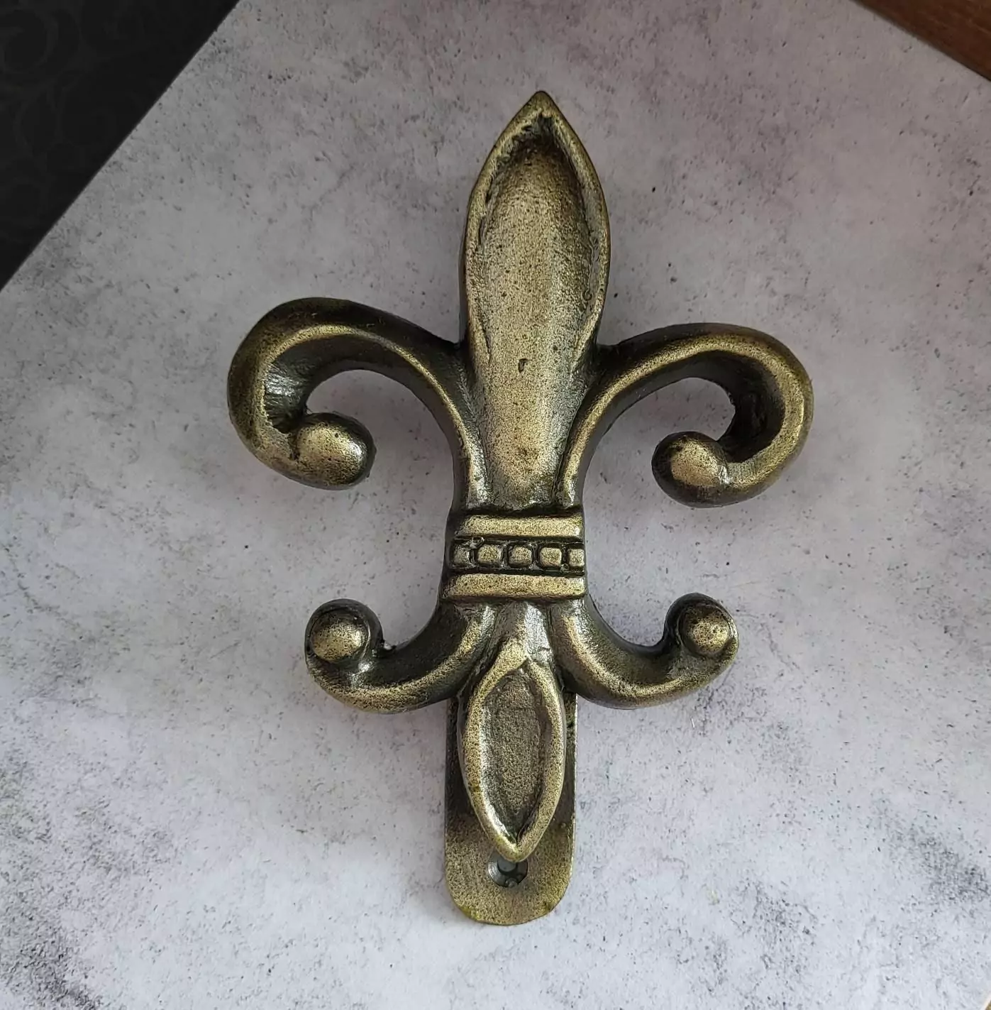 The Bronze Fleur De Lis Knocker