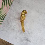 The Gold Parrot Pull Golden Bird Shaped Cabinet Door Knob