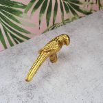 The Gold Parrot Pull Golden Bird Shaped Cabinet Door Knob