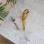 The Gold Parrot Pull Golden Bird Shaped Cabinet Door Knob