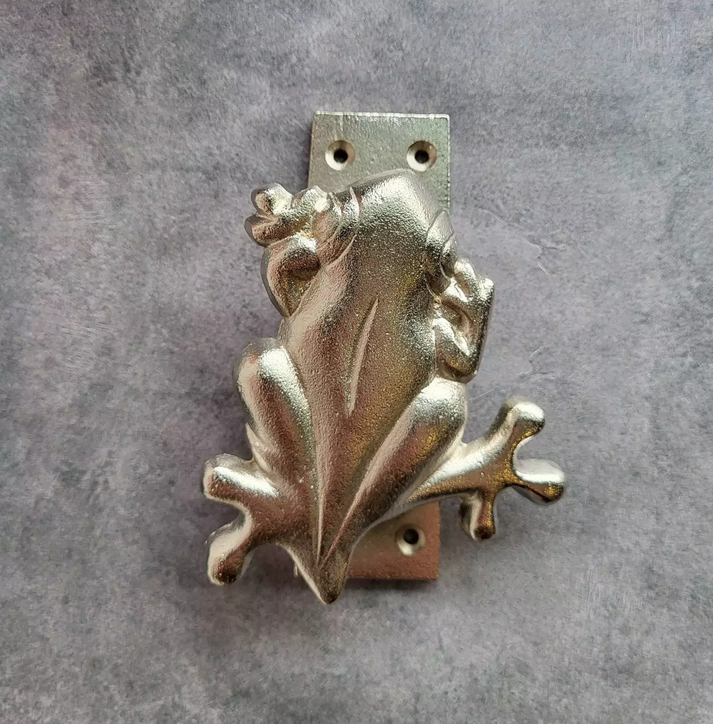 The Silver Frog Knocker
