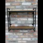 The Factory Iron Wine Shelf