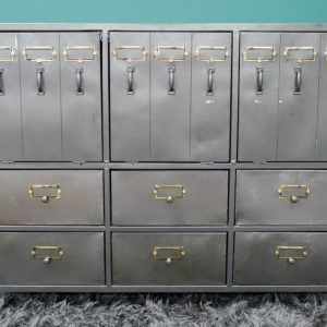 The Utility Steel Apothecary Cabinet