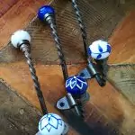The Swirl Hook - Blue & White