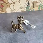 The Prancing Deer Deer Shaped Cabinet Knob Animal Pull