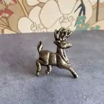 The Prancing Deer Deer Shaped Cabinet Knob Animal Pull