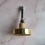 The Woven Cane Brass Cabinet Door Knob Rattan Drawer Pull