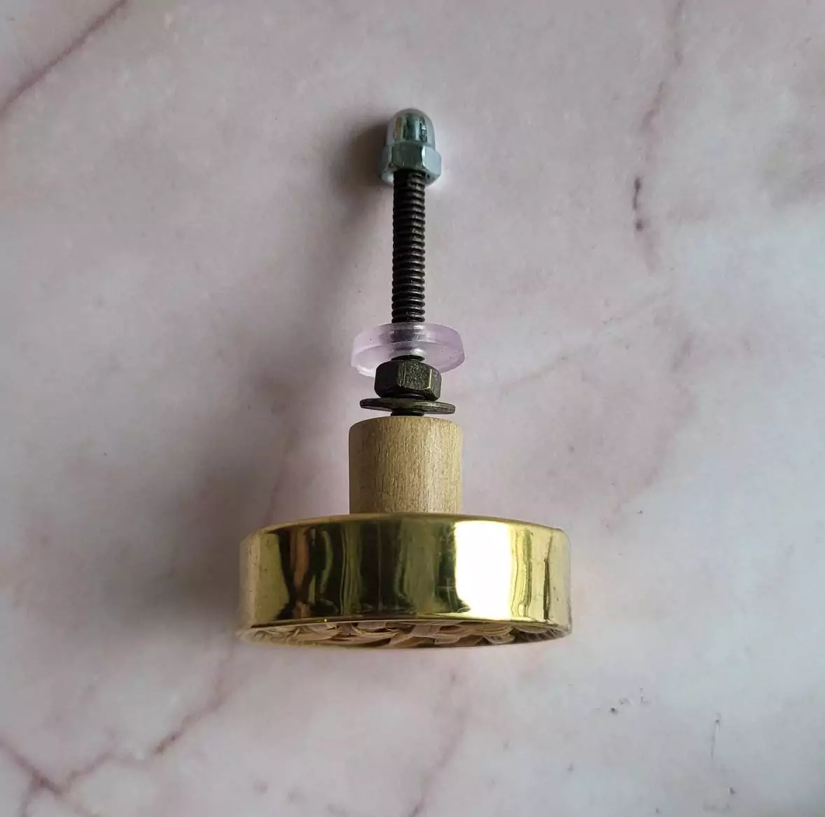 The Woven Cane Brass Cabinet Door Knob Rattan Drawer Pull