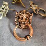 The Copper Lions Head Pull
