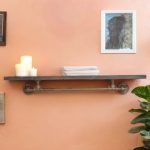 The Rusted Pipe Shelf