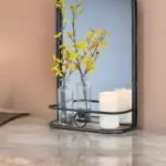 The Portrait Mirrored Shelf