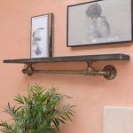 The Rusted Pipe Shelf