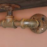 The Rusted Pipe Shelf