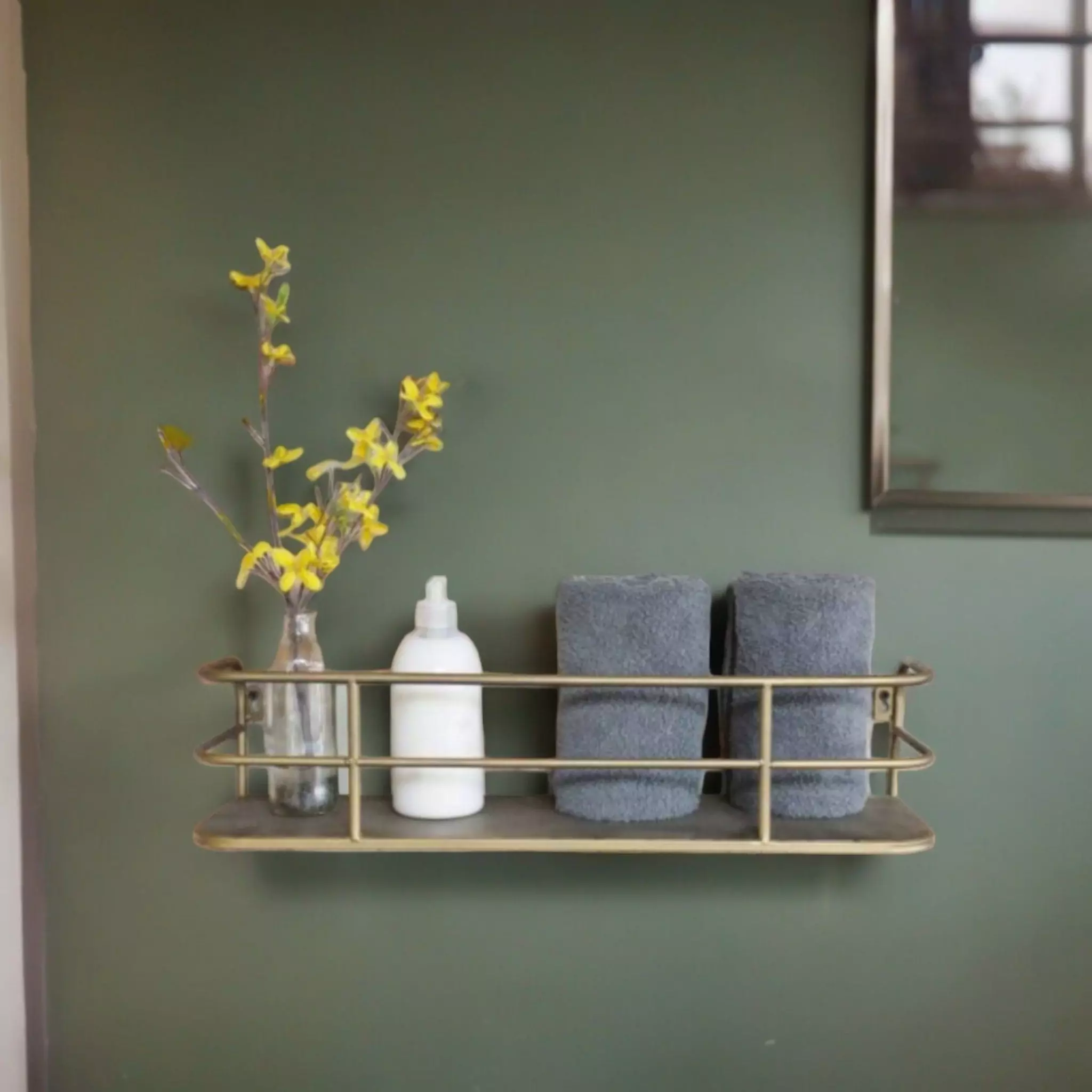 The Golden Display Shelf