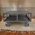 The Square Steel Coffee Table