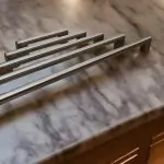 The Brushed Nickel Bar Handle - XL