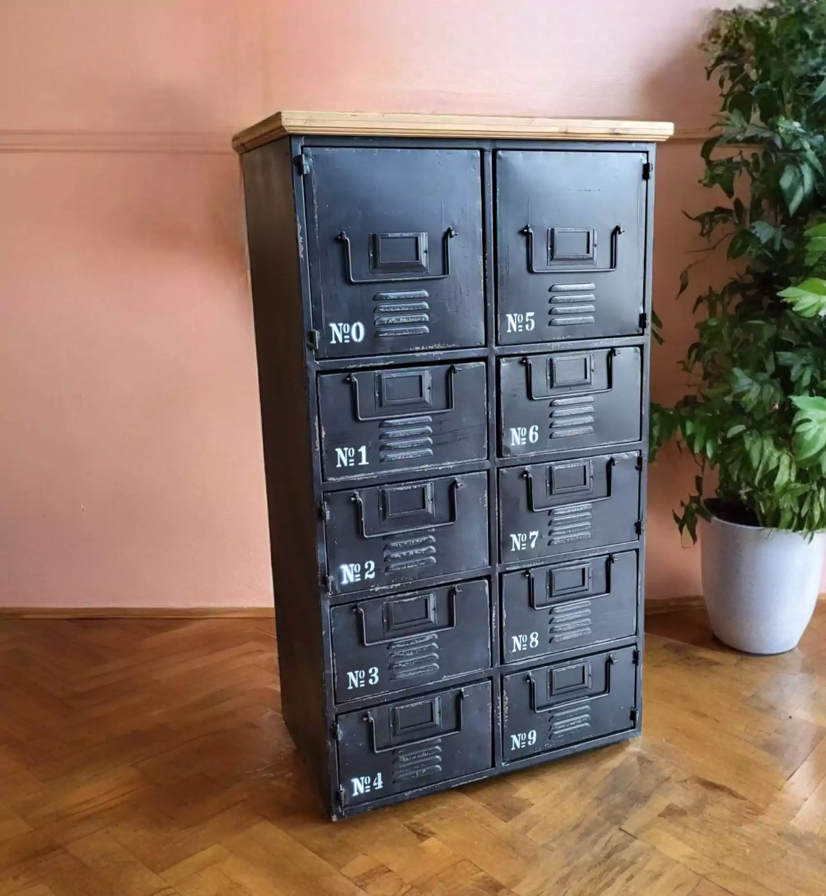The Black Steel Locker