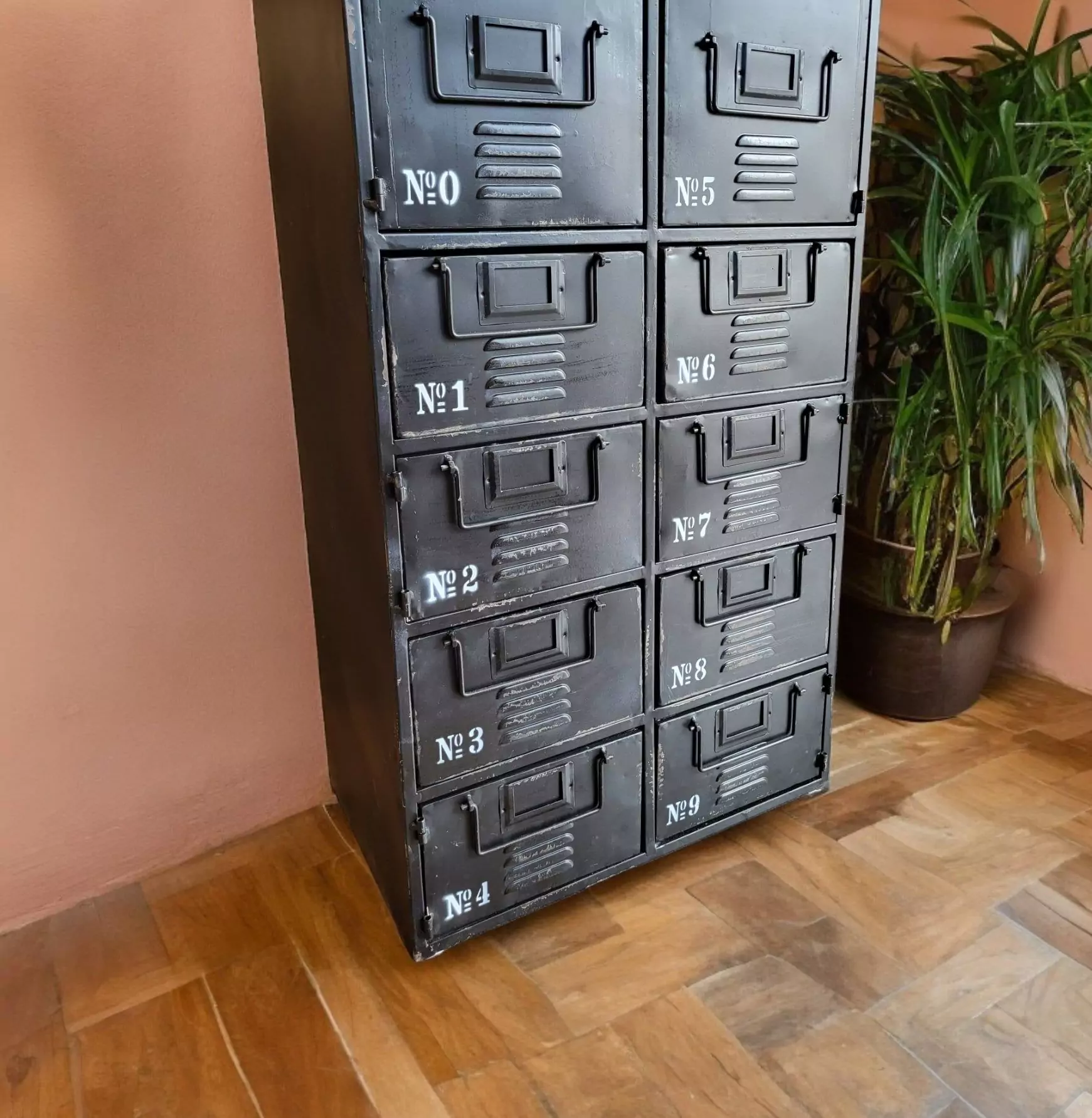 The Black Steel Locker