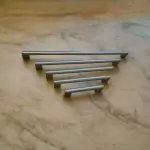The Brushed Nickel Bar Handle - XL