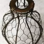 The Copper Birdcage Shade