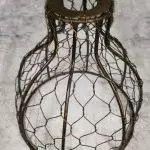 The Copper Birdcage Shade