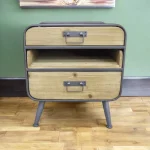 industrial bedside cabinet