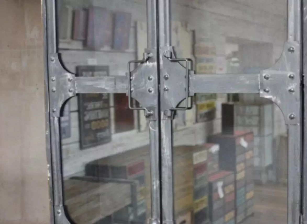 The Rivet Display Cabinet
