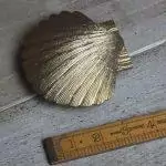 The Solid Brass Scallop Shell Knocker