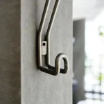 solid metal vintage hook