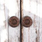 twisted copper wire door knobs