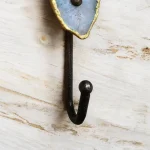 vintage iron stone hook