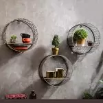 The Circular Wire Mesh Shelf