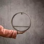 The Circular Wire Mesh Shelf