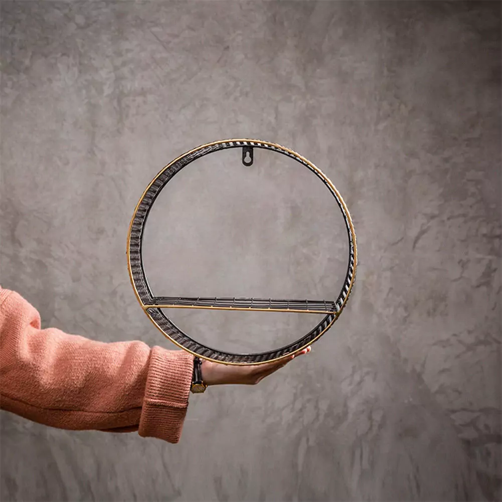 The Circular Wire Mesh Shelf