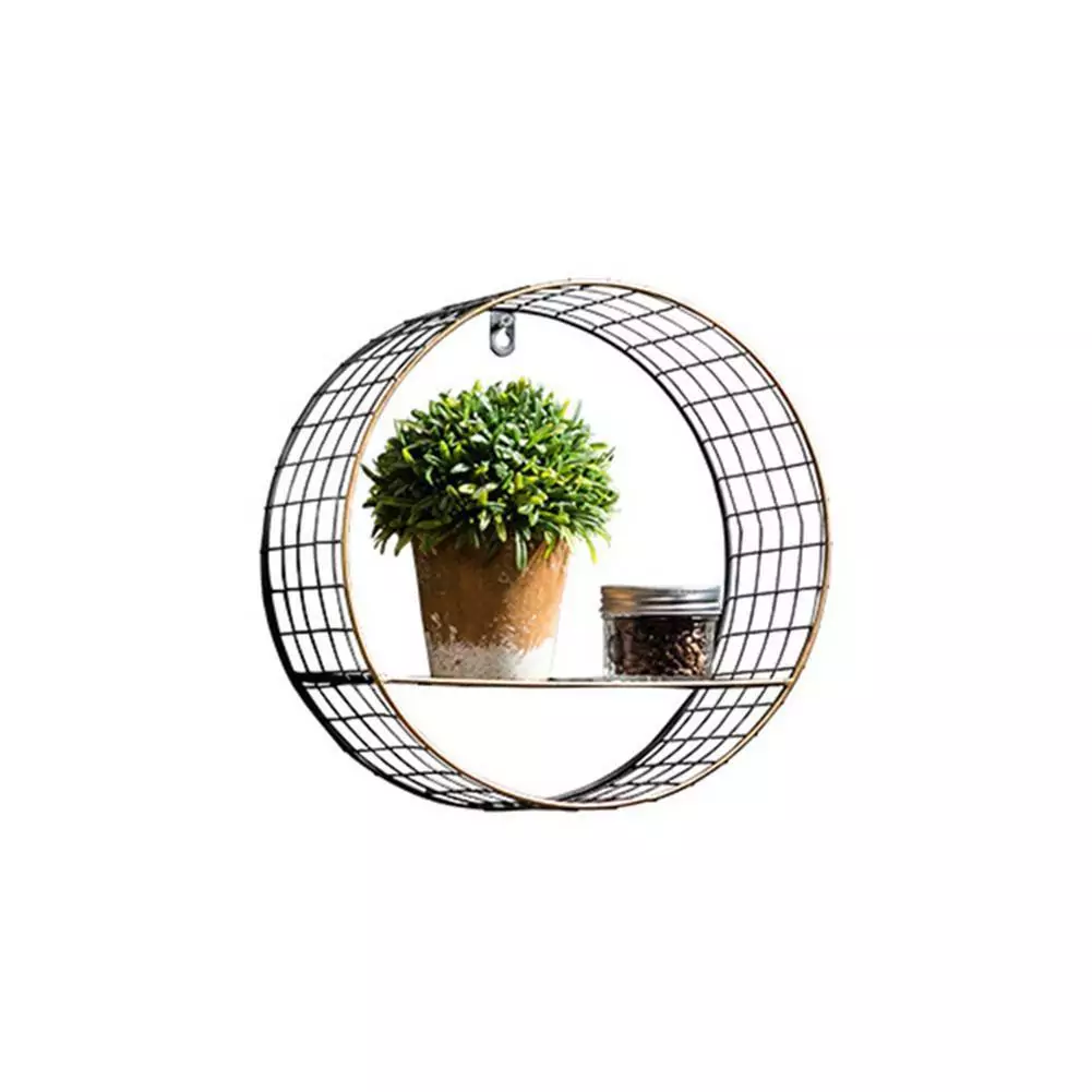 The Circular Wire Mesh Shelf